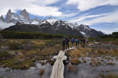 Fitz Roy, Patagonya 'da Arjantin ve Şili sınırında bulunan bir dağdır. Güney Patagonya Buz Sahası 'nda, El Chaltn köyü ve Viedma Gölü yakınlarında yer alır..