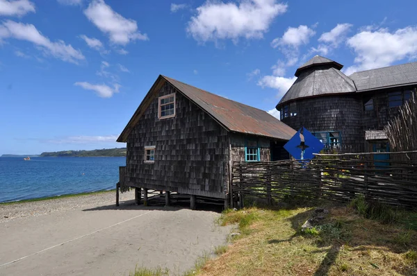 Chiloe Island Het Grootste Eiland Van Chiloe Archipel Voor Westkust — Stockfoto