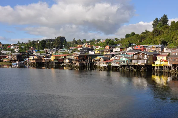 Chiloe Island Het Grootste Eiland Van Chiloe Archipel Voor Westkust — Stockfoto
