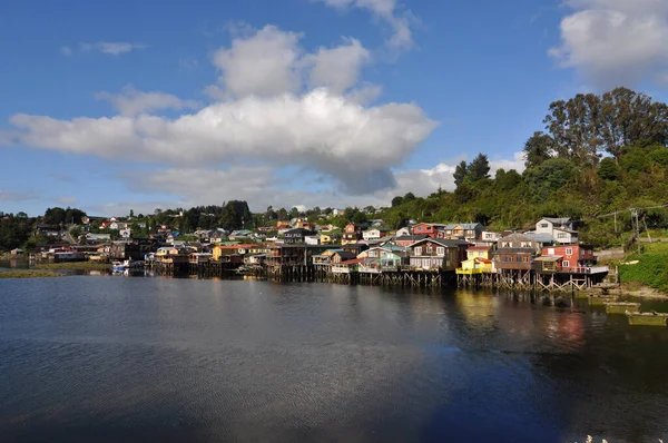 Chiloe Island Het Grootste Eiland Van Chiloe Archipel Voor Westkust — Stockfoto