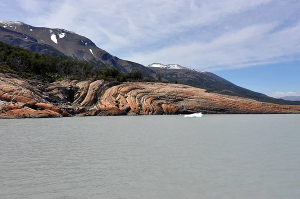 Εθνικό Πάρκο Los Glaciares Βρίσκεται Στα Νοτιοδυτικά Της Επαρχίας Santa — Φωτογραφία Αρχείου