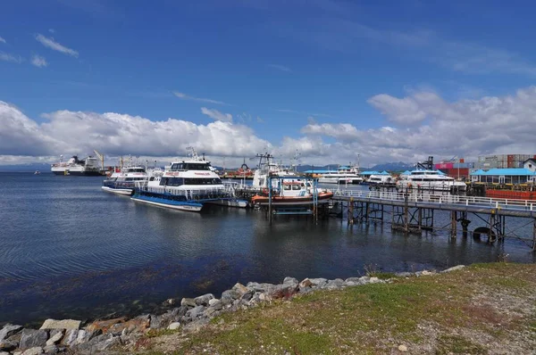 Ushuaia Είναι Πρωτεύουσα Της Tierra Del Fuego Antartida Islas Del — Φωτογραφία Αρχείου