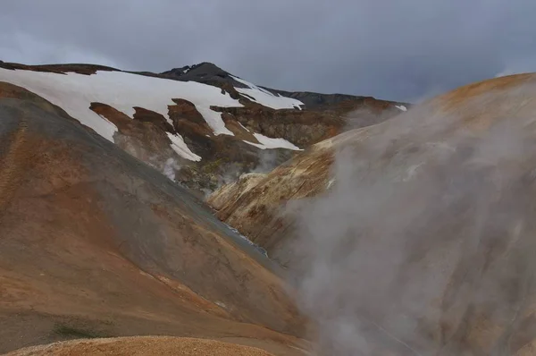 Kerlingarfjoll Mountain Range Iceland Situated Highlands Iceland Kjolur Highland Road — Stock Photo, Image