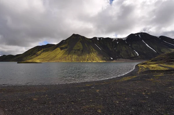 Langisjor Est Lac Dans Partie Ouest Parc National Vatnajokull Islande — Photo