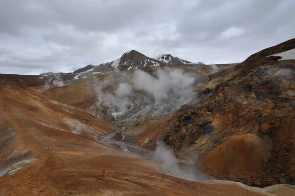 Kerlingarfjoll Mountain Range Iceland Situated Highlands Iceland Kjolur Highland Road — Stock Photo, Image