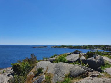 Kuzey Denizi kıyısında yaz günü