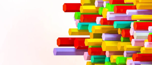 LGBT Pride Month and Geometric Shape Rainbow. Gender Equality and diversity concepts. Equal Movement Community, lesbian, gay ,banner, background , website -3d Rendering