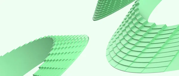 Творческая Идея Абстрактный Фон Дизайн Цифровой Лестницы Curve Цифрового Технологического — стоковое фото