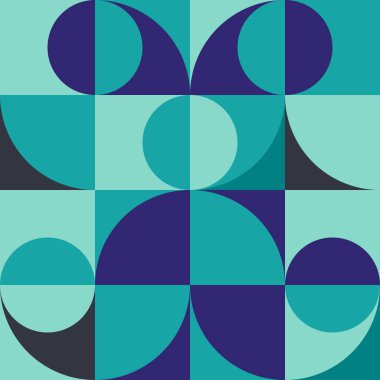 Basit şekilli geometri minimalist sanat eseri posteri. İskandinav tarzında soyut vektör deseni tasarımı. Web afişi, iş sunumu, markalaşma paketi, kumaş baskısı vs. için uygundur