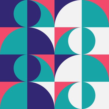 Basit şekilli geometri minimalist sanat eseri posteri. İskandinav tarzında soyut vektör deseni tasarımı. Web afişi, iş sunumu, markalaşma paketi, kumaş baskısı vs. için uygundur