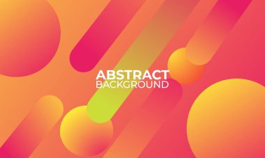 Modern dinamik şekiller tarzı arka plan. Sosyal medya şablonu, afiş, poster, promosyon vs. için uygundur