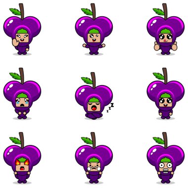 Üzüm meyveli çizgi film karakterleri