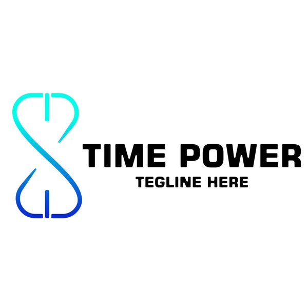 Power Time Graphic Logo Icon Symbol Vector — Image vectorielle