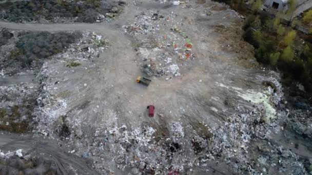 Winterlandschap Bergen Video Van Een Drone — Stockvideo