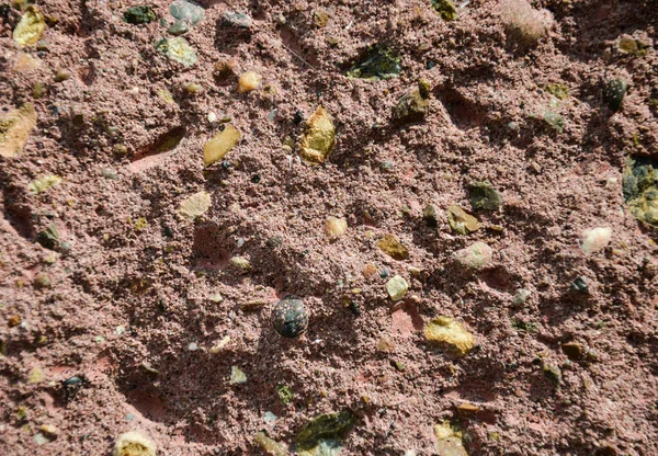 Betong Brun Sten Bakgrund Med Ojämn Konsistens — Stockfoto