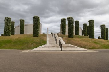 National Memorial Arboretum in England. This is the national memorial arboretum in England with many memorials.