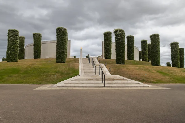 National Memorial Arboretum in England. This is the national memorial arboretum in England with many memorials.