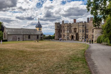 Croft Castle is a castle in England. A beautiful castle with a nice church.