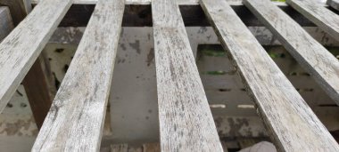 Tahta masa arkaplanı eski stand nesnesi