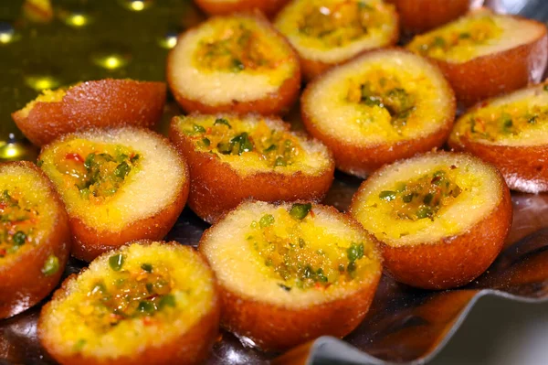 Geleneksel Hint tatlı Gulab Jamun