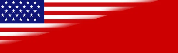 Anma Günü için Amerikan bayrağı.