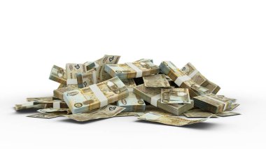 3B yığın 500 Zambiya Kwacha notları