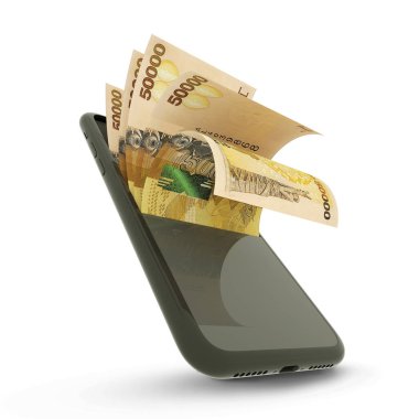 Bir cep telefonunda Ugandalı şilinlerin 3 boyutlu yorumlanması