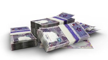Katar Riyal 'in 3D Yığını izole edildi