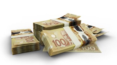 3D yığın 100 Kanada doları.
