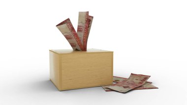 Tahta Tasarruf Kutusunda Tanzanya 'nın 3 boyutlu sunumu