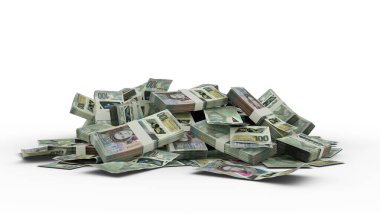 Doğu Karayipler 'e ait 100 dolarlık banknotlar.