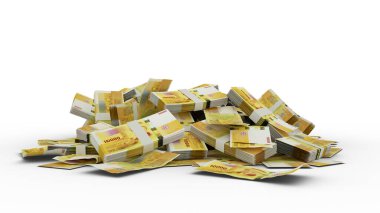 3D yığın 10000 Comorian frangı.
