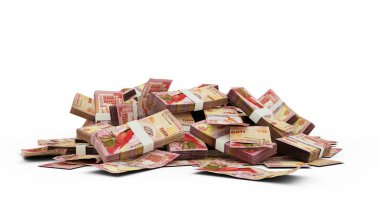 3D Bermuda Doları Yığını