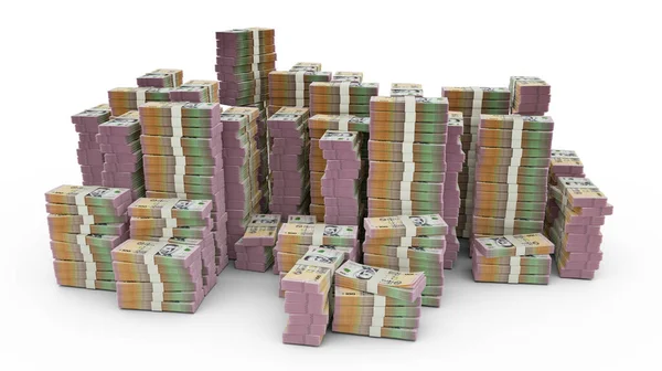 Big Stack 100 Uruguayan Peso Uruguayo Notes Πολλά Χρήματα Απομονώνονται — Φωτογραφία Αρχείου