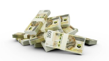 3D yığın 200 Polonyalı zloti