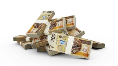 3D yığın 200 Polonyalı zloti