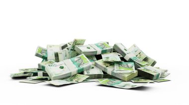 3D Kolombiya Pezosu Yığını