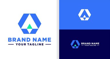 Bir logo jeti Negatif Uzay AltıgeniComment