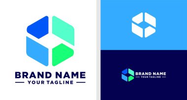 Arrow Logosu Finans Teknoji Model Düzenlenebilir