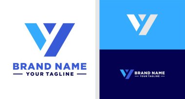 VY logo monogram Negatif uzay verimliliği