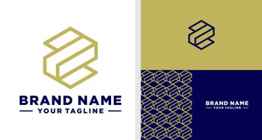 Z harfi logo monogram LUXURY hattı düzenlenebilir