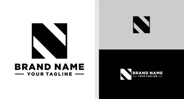 Letter Logo Monogram Elegance Simple Editable — Stockvektor