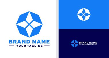 Jeometri Teknojisi Kripto Düzenlenebilir Logosuna Mektup