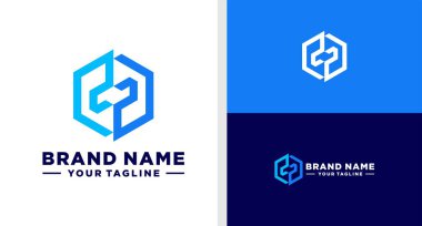 DP logosu monogram hegonometrik verimlilik