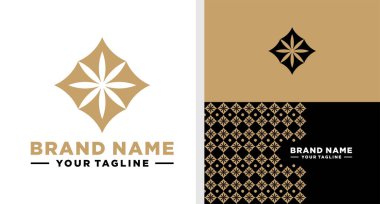 ROYALE ÇİÇEĞİ LOGO LÜKÜTÜRLÜ PATTERN EDİLMESİ