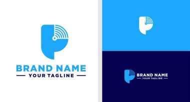 P harfi logo WIFI Basit EDİLDİ