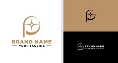 P harfi logo LÜKSÜRÜLÜ OLUŞTURulabilir