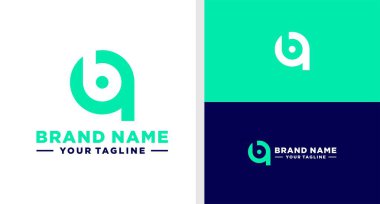 QB logosu monogram Düşük Vaka Yapılabilir