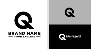 Q harfi logosu monogram versiyonu verilebilir.