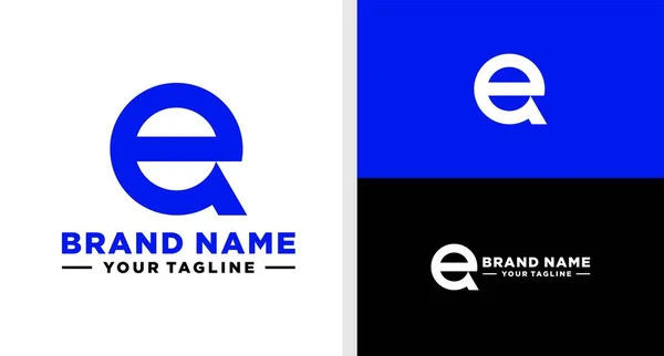 Monogramme Logo Éditable — Image vectorielle